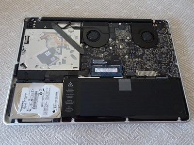 Instalación de una Samsung SSD 840 Pro en un MacBook Pro Early 2011 con Mavericks 10.9.4