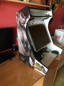 Mi bartop del Street Fighter II