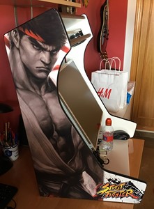 Mi bartop del Street Fighter II